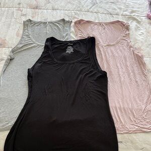 Nordstrom Women's Tank Tops - Black, Gray, Pink